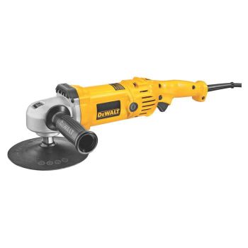 DeWALT® DWP849 Variable Speed Corded Polisher, 7 in, 9 in Dia Pad, 5/8-11 Arbor/Shank, 2-Position Side Handle