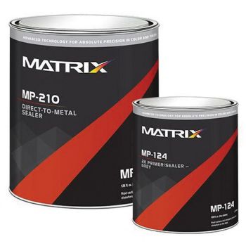 MATRIX MP-460-G01 2.1 VOC Epoxy Primer, 1 gal Can, Gray, 65 to 66 g/L VOC, 1:1 Mixing