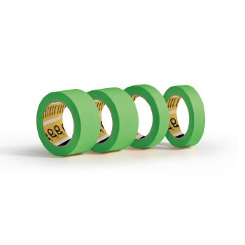 Q1® HPG136 High Performance Green Masking Tape, 55 m x 36 mm, 130 um THK, 24/case, Green