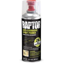 U-POL® RAPTOR® UP4842 2K Epoxy Primer, 14.1 oz Aerosol Can, Beige, 8 to 12 sq-ft/gal Coverage