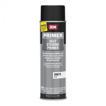 SEM® 39683 Self-Etching Primer, 20 oz Aerosol Can, Gray, 59.53% VOC