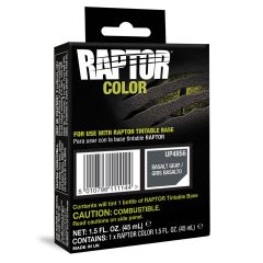 U-POL&reg; RAPTOR&reg; UP4856 Raptor Color, 1.5 fl-oz Pouch, Basalt Gray, 3:1 Mixing, 30 sq-ft Coverage