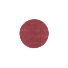 Mirka&reg; Mirlon Total&reg; 18241360 Plain Attachment Sanding Pad, 6 in Dia, Red, 360 Grit, Very Fine Grade