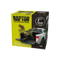 U-POL&reg; RAPTOR&reg; UP0820V Low VOC Raptor Kit, Black, 3:1 Mixing, 125 sq-ft Coverage