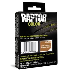 U-POL&reg; RAPTOR&reg; UP4858 Raptor Color, 1.5 fl-oz Pouch, Light Brown, 3:1 Mixing, 30 sq-ft Coverage