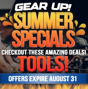 Gear Up! Summer Specials!
